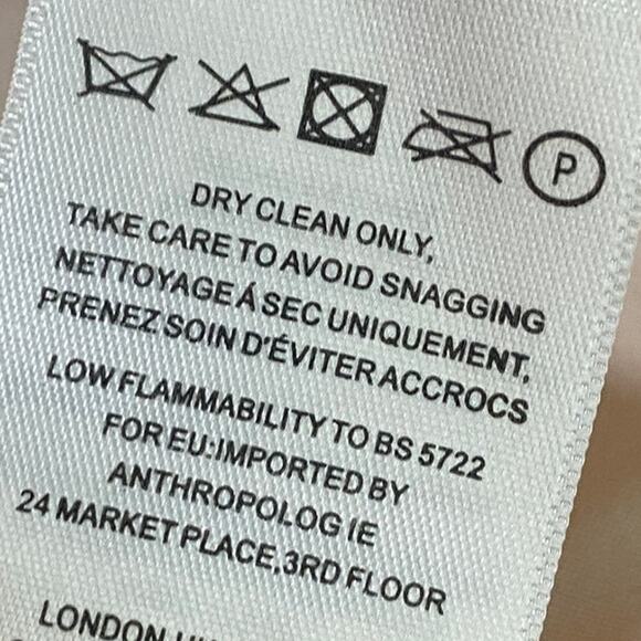 Jenny Yoo BHLDN Inesse Gown Chiffon Blouson Fit & Flare V Neck Desert Rose 0 - Picture 10 of 10